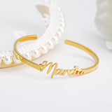 Personalized Name Cuff Bracelet for Women