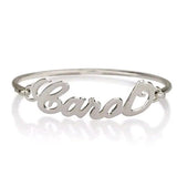 Custom Name Bangle Stainless Steel Bracelet