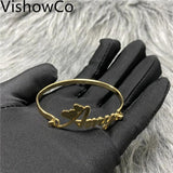 Custom Name Bangle Stainless Steel Bracelet