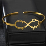 Spices Name Bracelet Stainless Steel Bangle