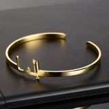 Personalized Name Bracelet Stainless Steel Romantic Love Jewelry Mother Gift