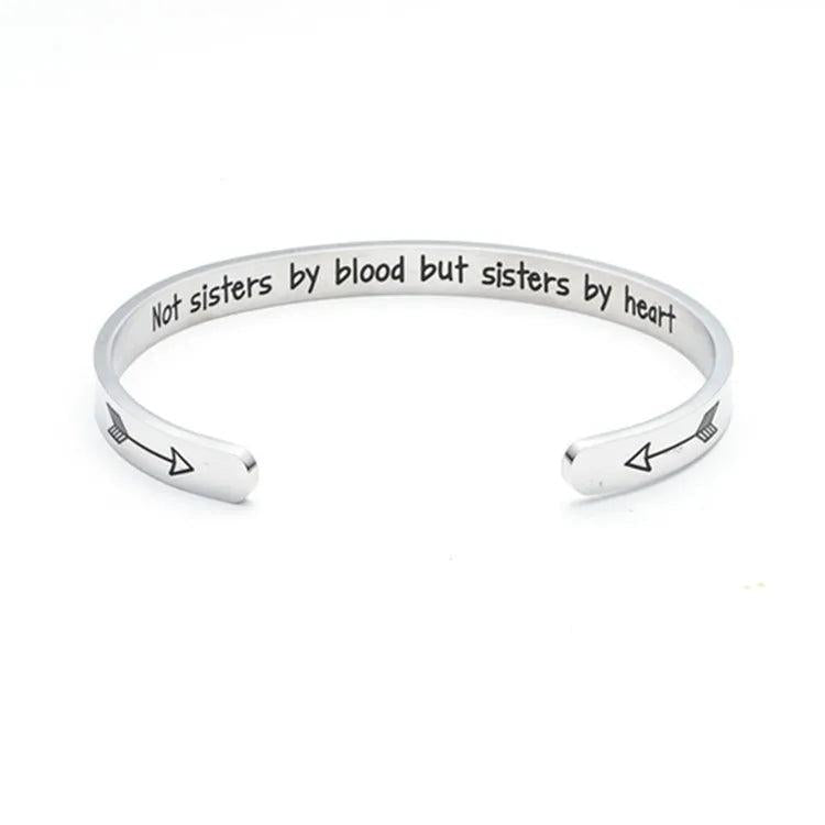 Customize Personalized Name Letters Text Stainless Steel Bracelet