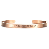 Personalized Stainless Steel Name Bangle Bracelet