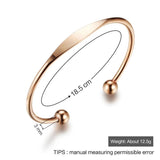 Personalized Name Cuff Bracelet Engraved Stainless Steel Jewelry Gift