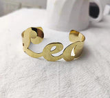 Personalized Stainless Steel Name Bracelet, Girlfriend Gift