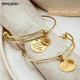 Personalized Stainless Steel ID Bracelet for Women Men