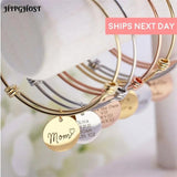 Personalized Stainless Steel ID Bracelet for Women Men