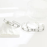 Personalized Name Diamond Letter Bracelet Love Charm Silver Jewelry