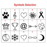 Heart Charm Bracelet Stainless Steel Adjustable Cuff Wristband