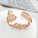 Personalized Logo Stainless Steel Bracelet for Men