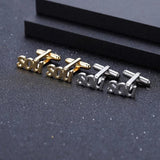 Personalized Name Cufflinks Stainless Steel Shirt Button
