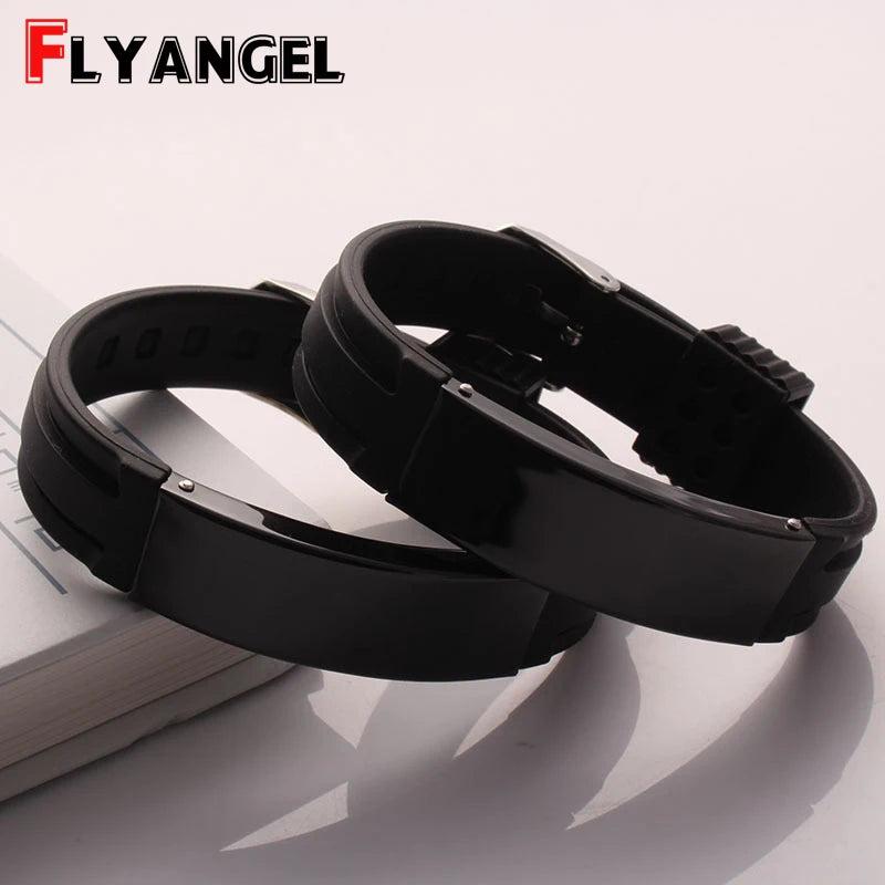 Engraved bracelet for Father Husband
