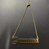 Personalized Name Bracelet Stainless Steel Letter Jewelry Chain Bangle