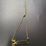 Personalized Name Bracelet Stainless Steel Letter Jewelry Chain Bangle