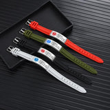 Stainless Steel Medical Alert ID Bracelet for Men