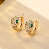 European American Money Snake-like Cold Wind Zodiac Earring
