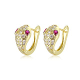 European American Money Snake-like Cold Wind Zodiac Earring