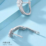 Zircon Earrings - Stylish Silver Jewelry