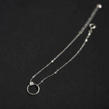 925 Silver Geometric Crystal Flower Bracelet Party Jewelry