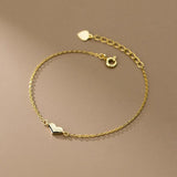 925 Silver Love Heart Charm Bracelet for Women Party Gift