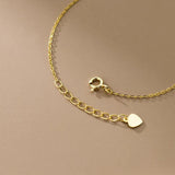 925 Silver Love Heart Charm Bracelet for Women Party Gift