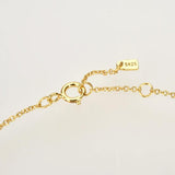 925 Silver 4.5MM Zircon CZ Chain Bracelet Bangle for Women
