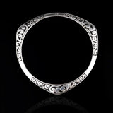 Arrival Sterling Tibetan Silver Bracelets Women Cuff Bangle S925 Stamp Jewelry