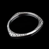 Arrival Sterling Tibetan Silver Bracelets Women Cuff Bangle S925 Stamp Jewelry