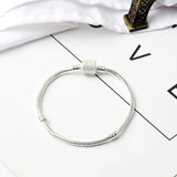 Sterling Silver Butterfly Bracelet for Pandora DIY Women