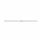 925 Sterling Silver Rose Barrel Buckle Bracelet for Women