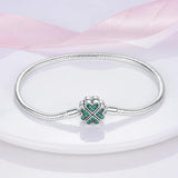 925 Silver Heart Love Bracelet Infinite Knot Butterfly for Women