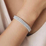 AAA Zircon Bracelet Wedding Bangle for Women Men