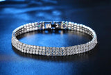 AAA Zircon Bracelet Wedding Bangle for Women Men