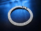 AAA Zircon Bracelet Wedding Bangle for Women Men
