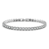 Lab Diamond Bracelet for Women Men Wedding Fine Jewelry