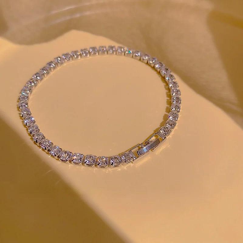 Zirconia Diamond Bracelet for Women Wedding Jewelry