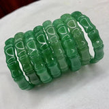Green Aventurine Jade Stone Beads Bracelet