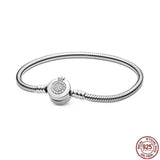 925 Silver Crown Bracelet Charm DIY Jewelry
