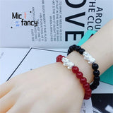 Agate Chalcedony S925 Silver Pixiu Bracelet Ethnic Style Fine Jewelry