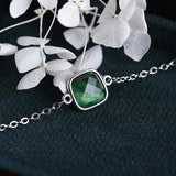 Green Tiger's Eye Apatite Bracelet Amazonite Dainty Jewelry
