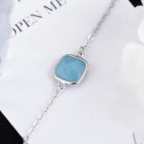 Green Tiger's Eye Apatite Bracelet Amazonite Dainty Jewelry