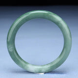 Green Jade Bangle Bracelet Chinese Carved Charm Jewelry