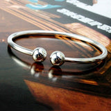 925 Sterling Silver Hot Women's Bangle Cuff Bracelet Jewelry