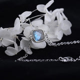 Labradorite Silver Bracelet Dainty Romantic Jewelry for Women