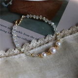 Natural Freshwater Pearl Bracelet Women's Jewelry Hand Beaded