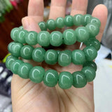 Green Aventurine Jade Bracelet Natural Gemstone Bangle