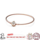 925 Silver Crown Letter O Women's Bracelet Charm Jewelry