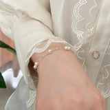 Freshwater Pearl 925 Silver Bracelet for Girl Wedding