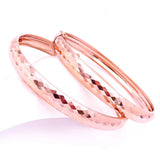 14K Rose Gold Rhombus Bracelet for Women