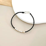 Irregular 925 Silver Rope Bracelet for Women